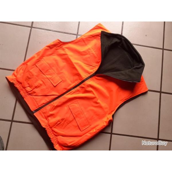 GILET POLAIRE REVERSIBLE   XXL
