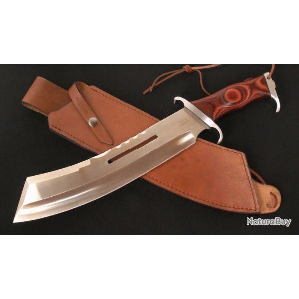 Couteau Machette Gil Hibben IV Combat Etui Cuir GH5008