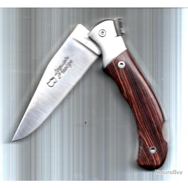 NOUVEAU : Couteau ergonomique en VIOLETTE  LAGUIOLE grav� Pr�nom Fabriqu� en FRANCE