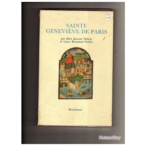 Sainte genevi�ve de paris par dom jacques dubois et laure beaumont maillet