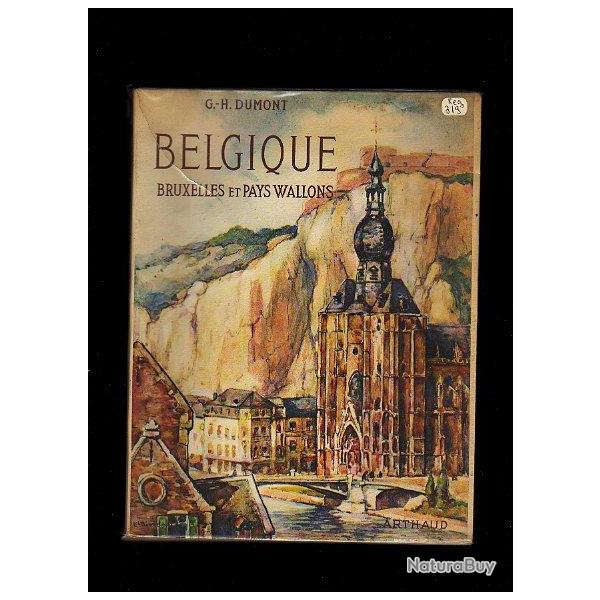 Belgique,bruxelles et pays wallons de g-h.dumont
