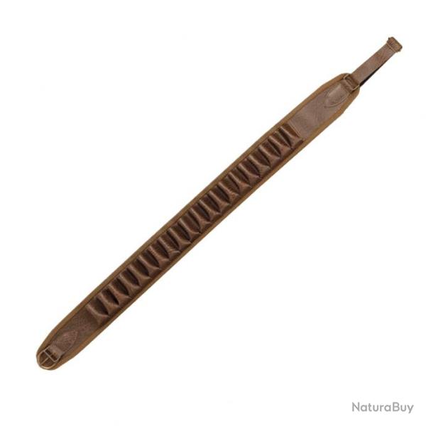 Cartouchire vinyle aspect cuir marron - Country Sellerie Cartouchire Cal.20