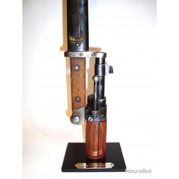 SUPPORT PRESENTOIR POUR BAIONNETTE MANNLICHER 1895