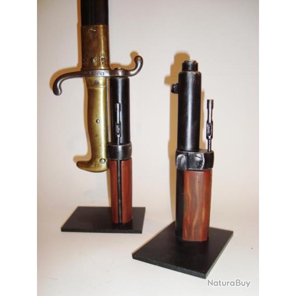 SUPPORT PRESENTOIR POUR BAIONNETTE GEWEHR 1888