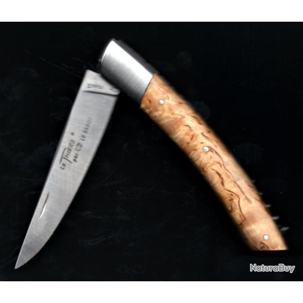 BOULEAU LE THIERS � TON PR�NOM classieux Couteau 12cm TIRE BOUCHONS