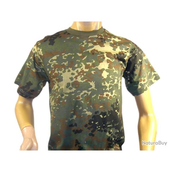 TEE SHIRT camo allemand taille M