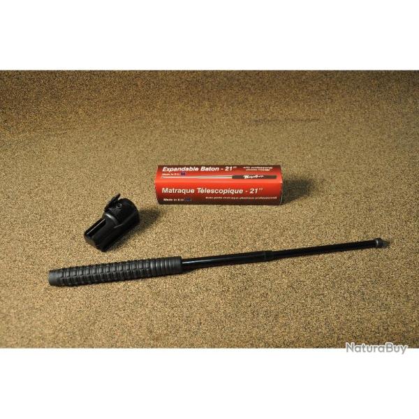 Matraque tlescopique en mtal 53 cm