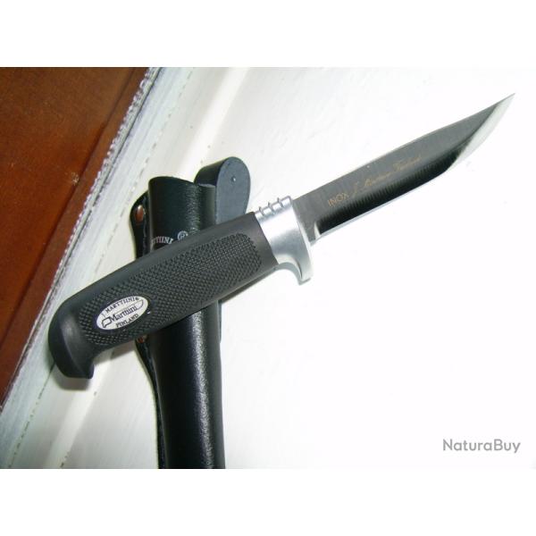 Couteau Marttiini Little Classic Lame acier 420 Manche Kraton Made In Finlande MN010