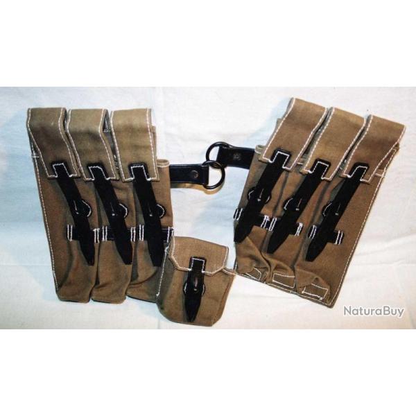 Porte- chargeurs pour pistolet mitrailleur MP 40 ( ou MP 38 ) MP40 MILITARIA