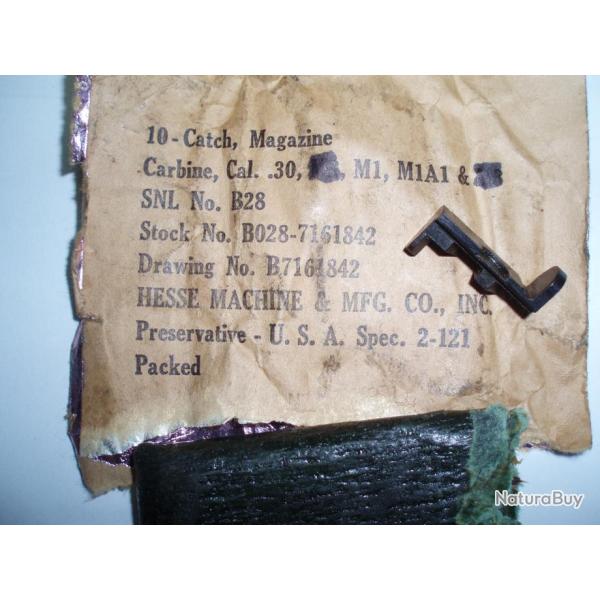 USM1  ARRETOIR DE CHARGEUR  RENFORCE TYPE D TIR TAR tat neuf