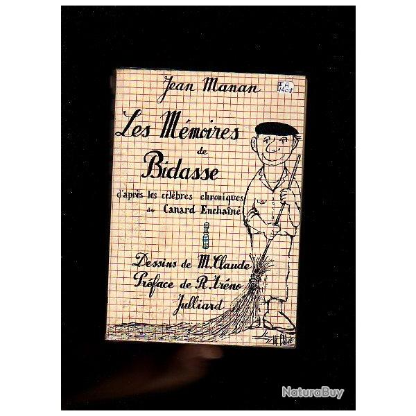 Les m�moires de bidasse de jean manan. alg�rie fran�aise dessins de m.claude