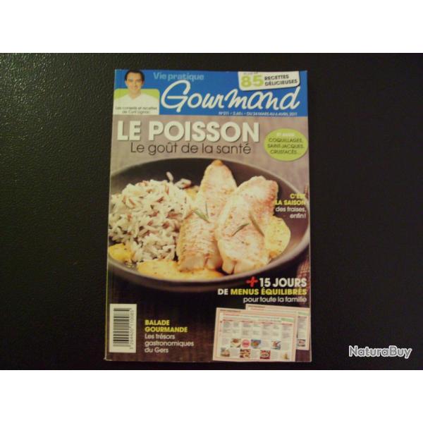 Revue de cuisine "85 recettes d�licieuses" LE POISSON, Le go�t de la sant�