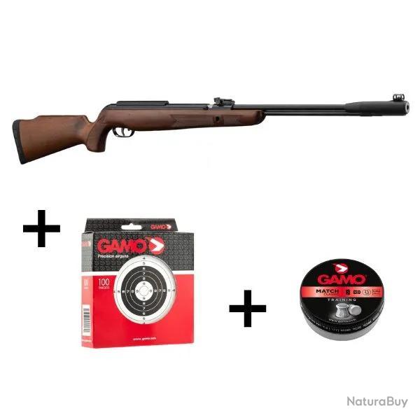 Pack Carabine A Plombs Gamo CFX Royal Calibre 4.5 mm