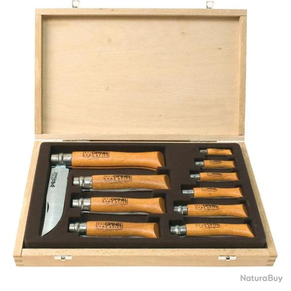 Coffret Couteau Opinel 10 Pi�ces