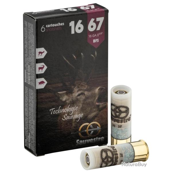Balles Sauvestre Grands Gibiers Calibre 16/67