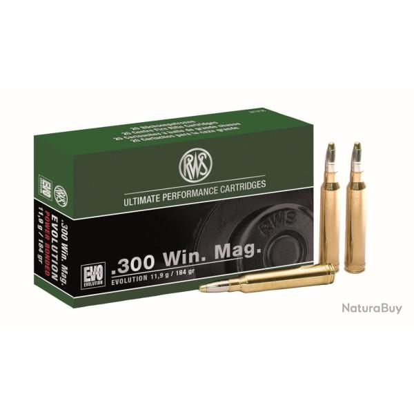 Balles De Chasse RWS EVO Calibre 300 WIN