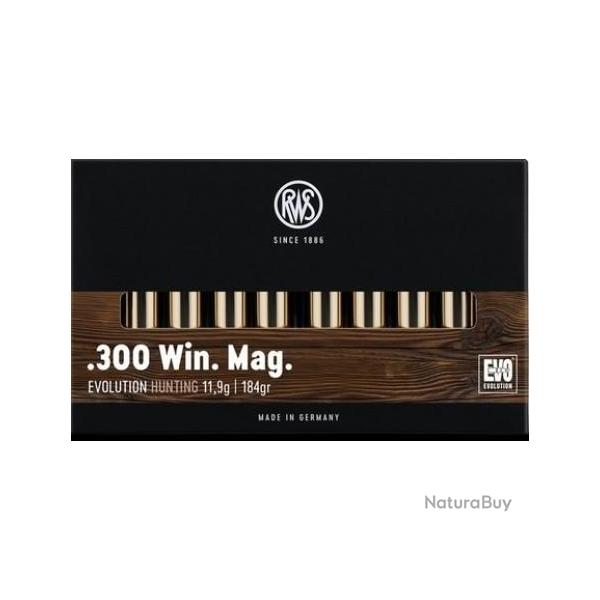 Balles De Chasse RWS EVO Calibre 300 WIN