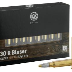 Balles de Chasse RWS EVO Calibre 30R Blaser