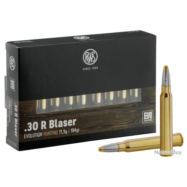 Balles de Chasse RWS EVO Calibre 30R Blaser
