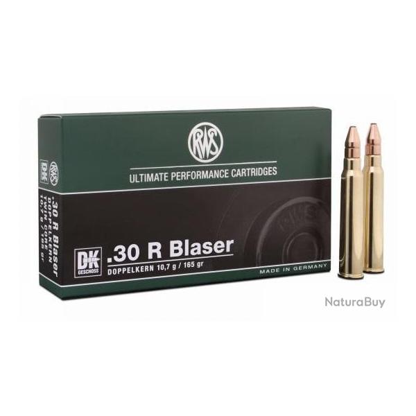 Balles de Chasse RWS DK Calibre 30R Blaser