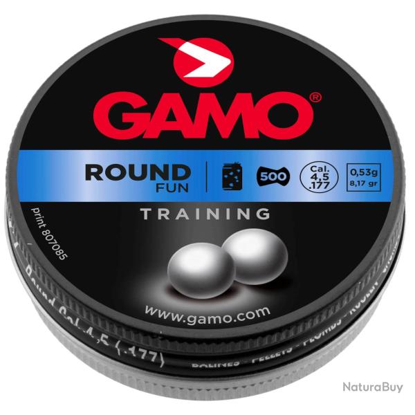 Plombs Gamo Round Fun GPL 500 Calibre 4,5