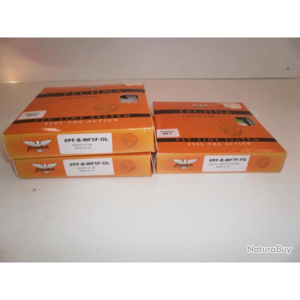 N793- LOT DE 3 SOIE FLOTANTE TECHNA - NEUVE