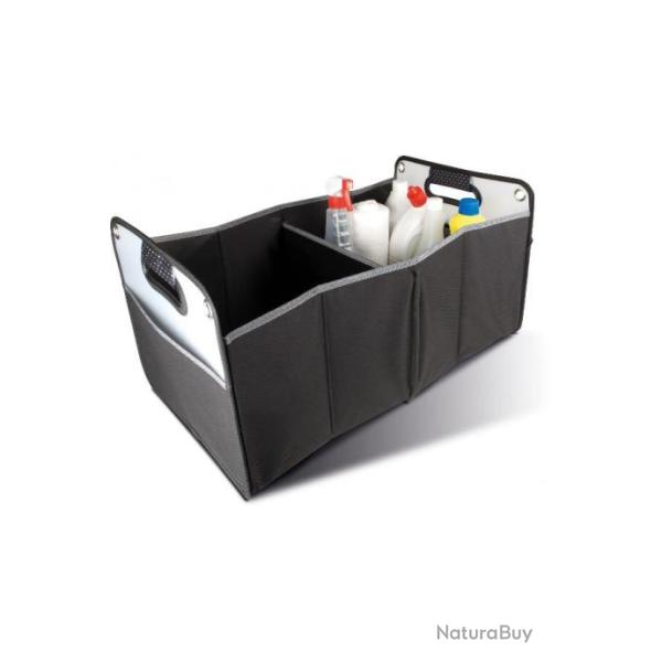 Sac de rangement pliable pour coffre 2 compartiments