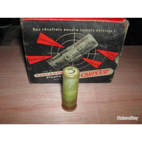 CARTOUCHE ANCIENNE premi�re cartouche �tui plastique