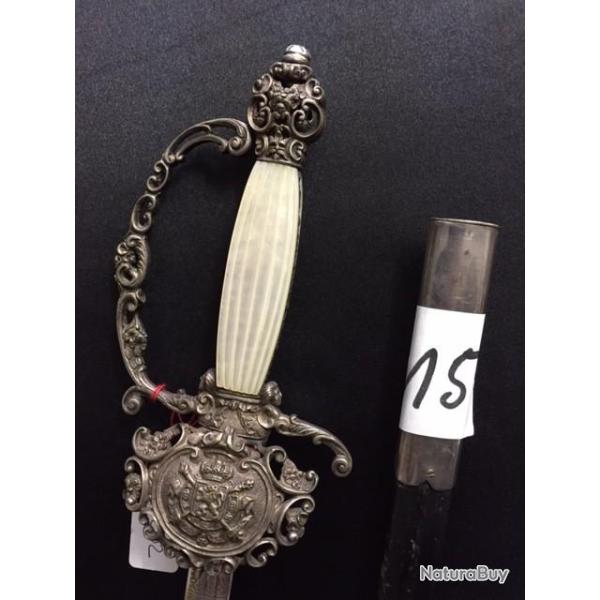 EPEE BELGE DE PRESENT