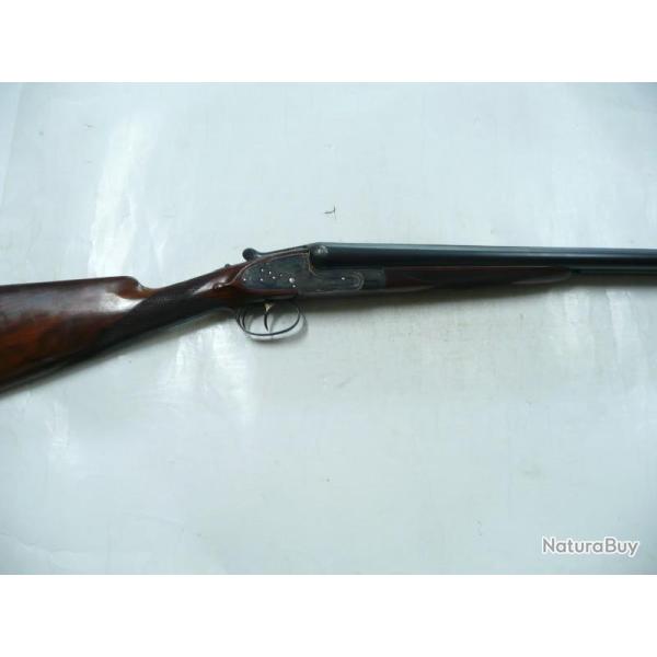 Fusil juxtapos� AYA Platines N�53 d'occasion CAL 12X70 PEU SERVI BON ETAT