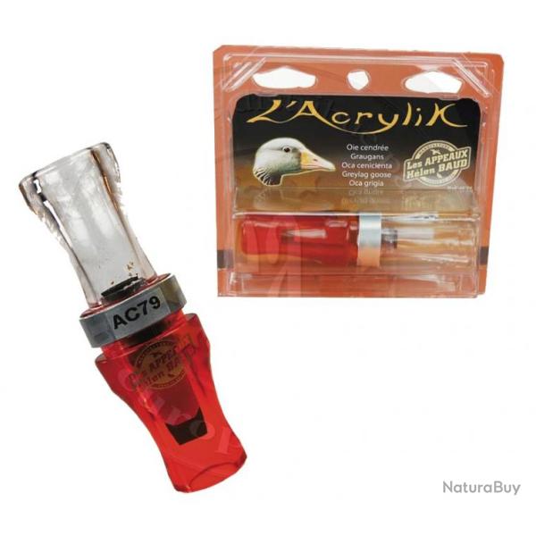 Appeau Acrylik oie cendre - Hlen Baud