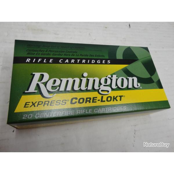 1996- 1 BOITE REMINGTON CORE LOKT 100 GR CAL 243 WIN - NEUF!!!SUPER PROMO