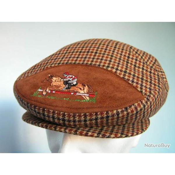 Casquette vintage toutes saisons  motif Cavalier