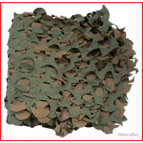 Filet de camouflage OD Vert - 6 x 2,40 mtres