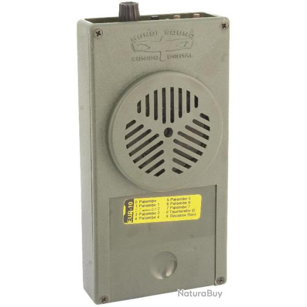 Appeau acoustique spcial pigeon roucouleur Mundi Sound