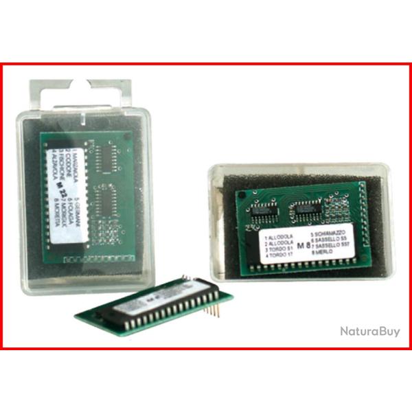 Cartes Bird Sing pour Appeau MIMETICO SOFT sarcelle d't