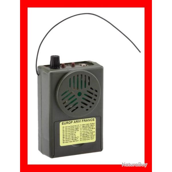 Appeau accoustique MR104 Sonido sans tlcommande 