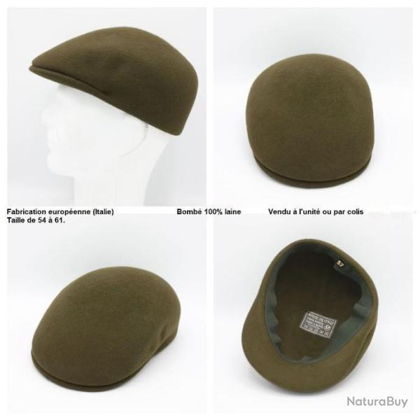 Casquette de laine bomb d'hiver, chasse, thermique, isolante n7