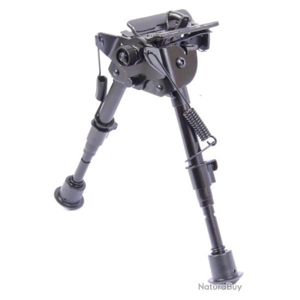  Bipied tte articule ou fixe 6 positions 22-33 cm Tte articule