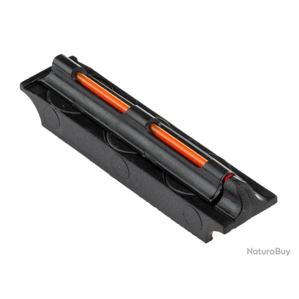 Guidon rouge fluo magntique Truglo 912XA - Bande 9 mm