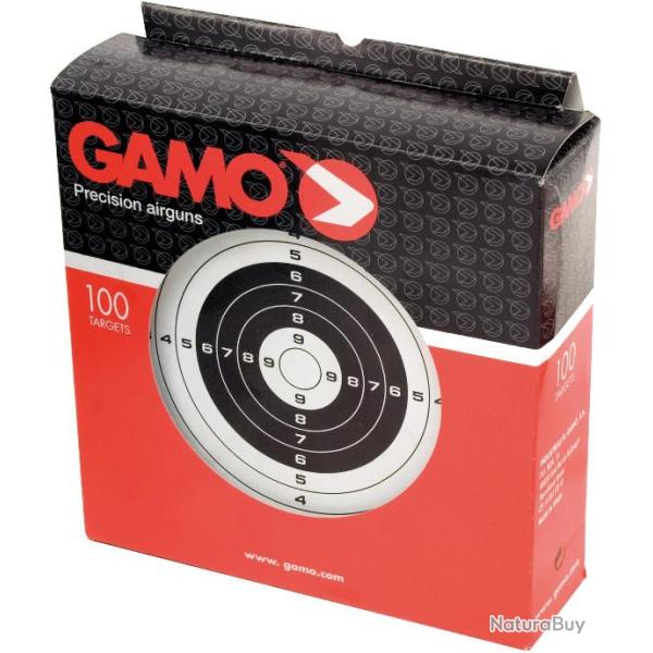 100 cibles cartonnes 14 x 14 cm