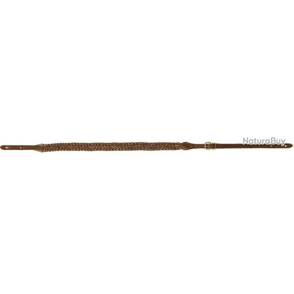 Bretelle fusil crote tresse 7 brins - Country Sellerie