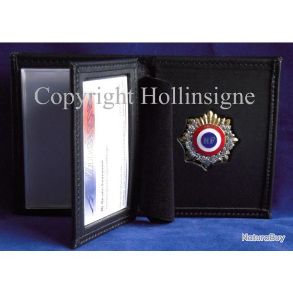 Portefeuille pour insigne Maire