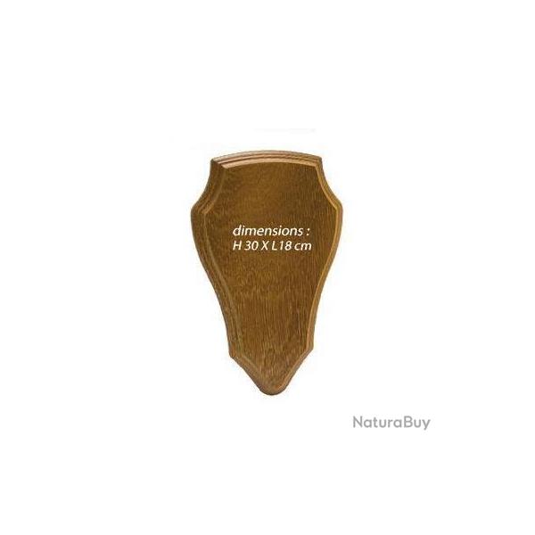 Ecusson pour troph�e chevreuil dim. H. 30 x L. 18 cm