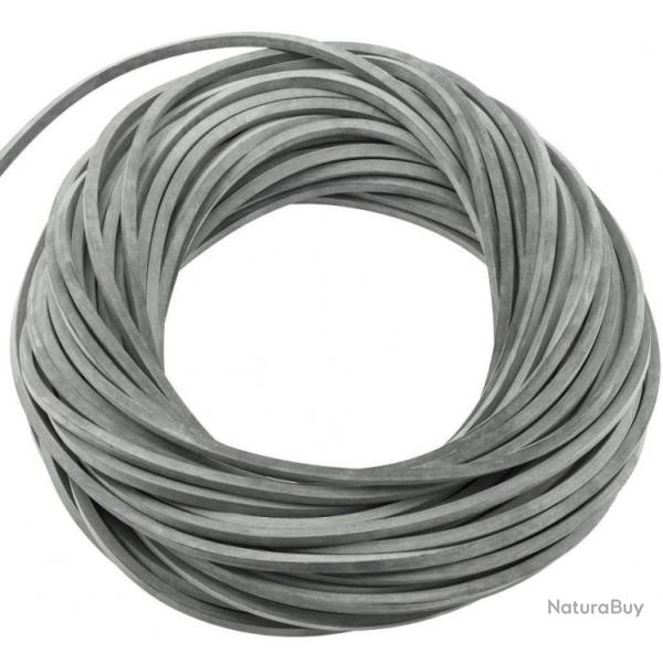 Caoutchouc gris 5x5 mm pour lance pierres