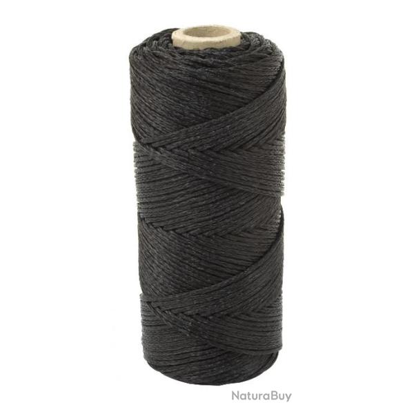 Fusette noire tresse de 1,8 mm