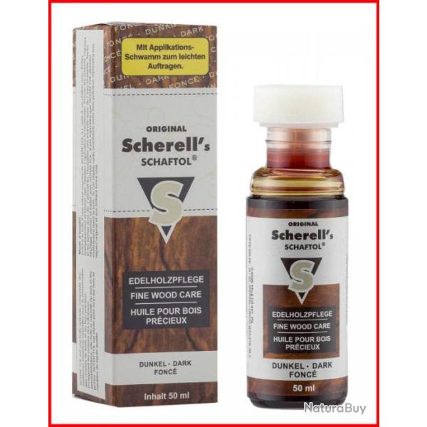 Huile pour bois teinte fonc - Schaftol