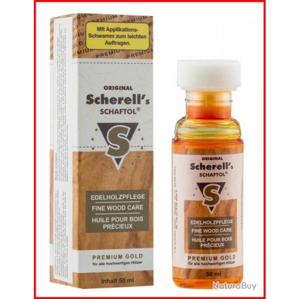 Huile pour bois teinte Premium gold - Schaftol