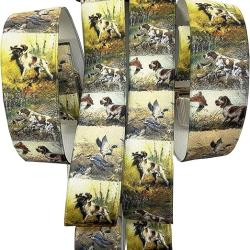 Bretelles &agrave; pinces r&eacute;glables, motifs tableau de Chasse n&deg;18