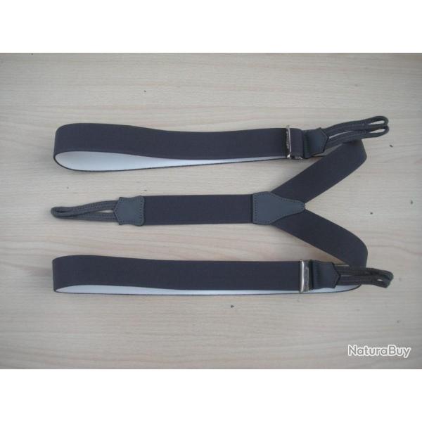 Bretelles rglables  boutons de culotte, grise